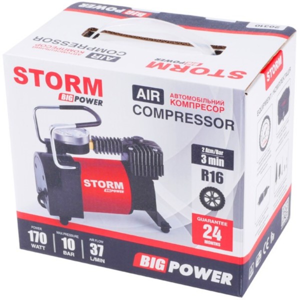 Фото - Автокомпрессор Storm Big Power (20310)