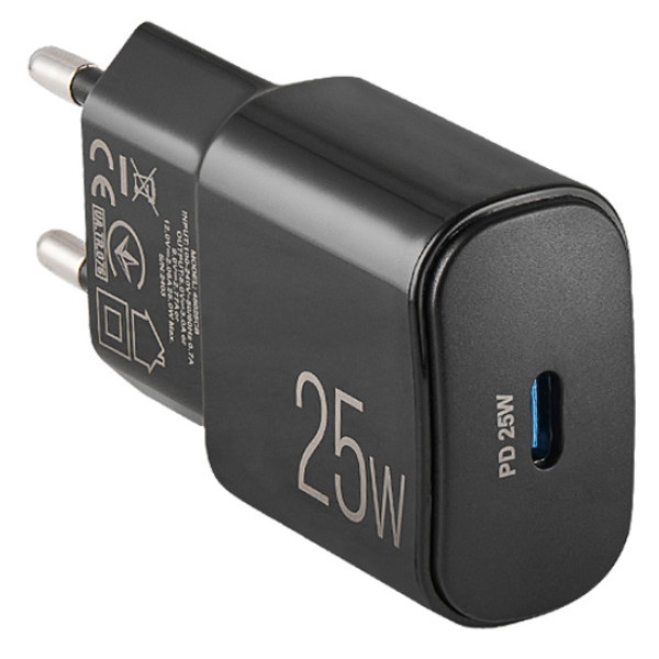 Фото - Сетевое зарядное устройство Brevia ePower PD25W USB-C (45025CB)