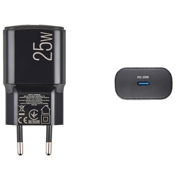 Фото - Сетевое зарядное устройство Brevia ePower PD25W USB-C (45025CB)