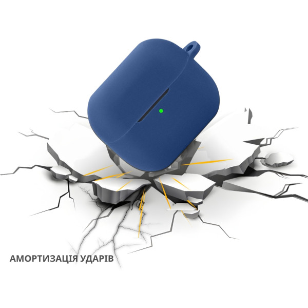 Фото - Чехол для наушников BeCover Silicon for Samsung Galaxy Buds 3 FE Deep Blue (715111)