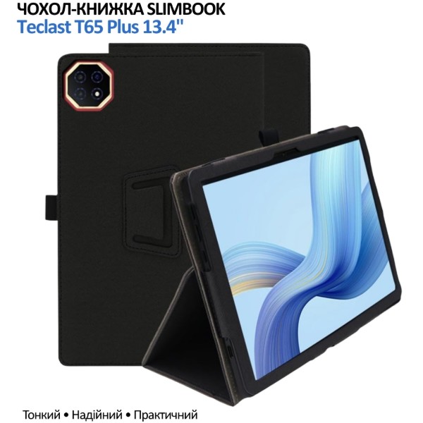 Фото - Чехол для планшета BeCover Slimbook for Teclast T65 Plus 13.4" Black (715132)