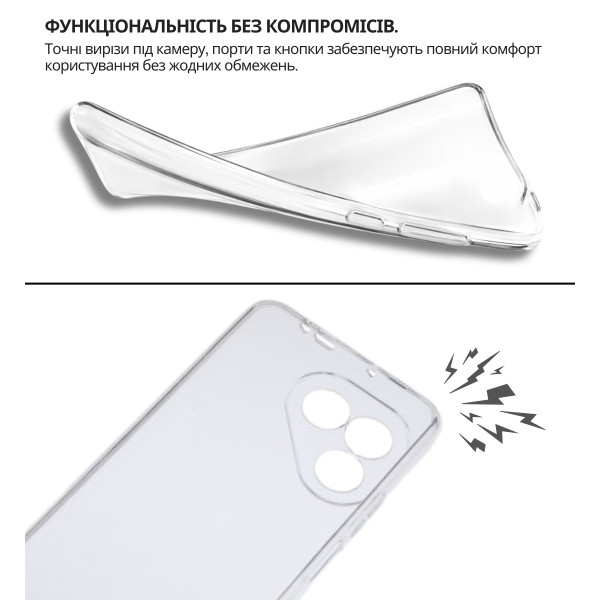 Фото - Чохол для смартфону BeCover for Tecno POVA 7 Neo (LJ6) Transparancy (715038)