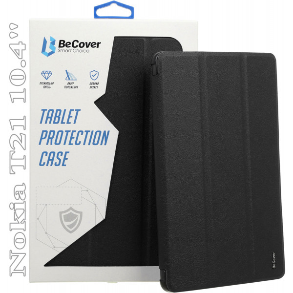 Фото - Чехол для планшета BeCover Smart Case for Nokia T21 10.4" Black (709555)