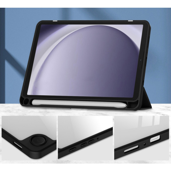 Фото - Чехол для планшета BeCover Soft Edge BeCover for Samsung Galaxy Tab A9 SM-X115 8.7" Black (710355)