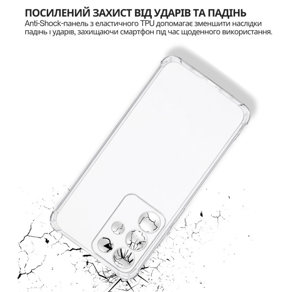 Фото - Чехол для смартфона BeCover Anti-Shock for Realme C85 5G Clear (715065)