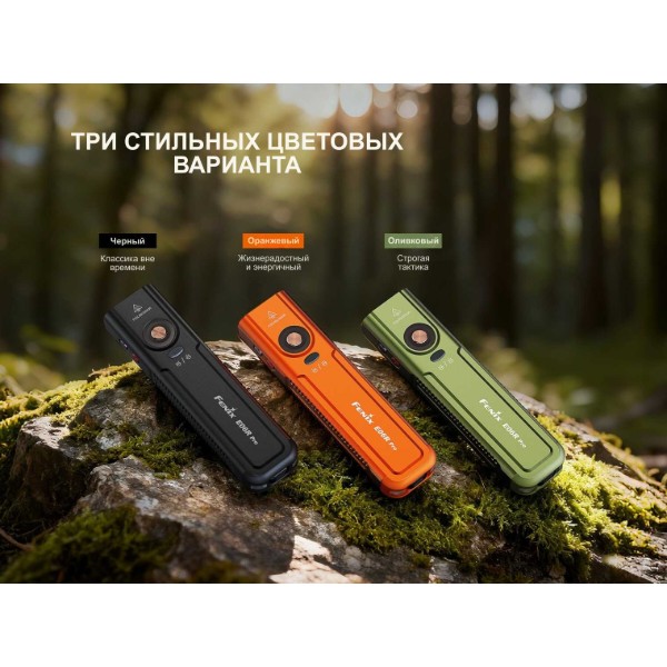 Фото - Ліхтар Fenix E06R PRO Orange