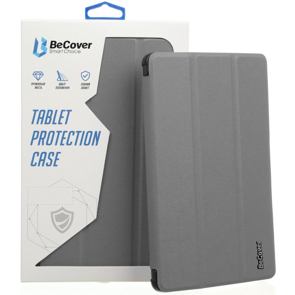 Фото - Чохол для планшету BeCover Tri Fold Soft TPU Silicone for Apple iPad 9.7 2017/2018 A1822/A1823/A1893/A1954 Gray (706879)