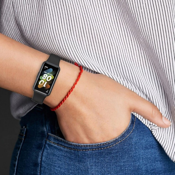 Фото - Ремешок для фитнес-браслета BeCover for Huawei Band 7/Honor Band 7 Black (709456)