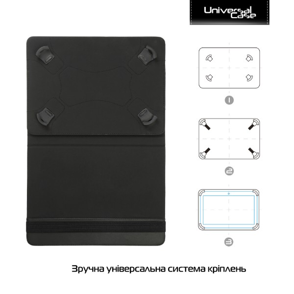 Фото - Чохол для планшета Armorstandart for Silicone Hooks 12 Black (ARM91206)