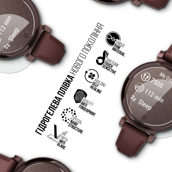 Фото - Захисна плівка для смарт-годинника Armorstandart Matte for Garmin Lily 2 8 шт. (ARM92026)