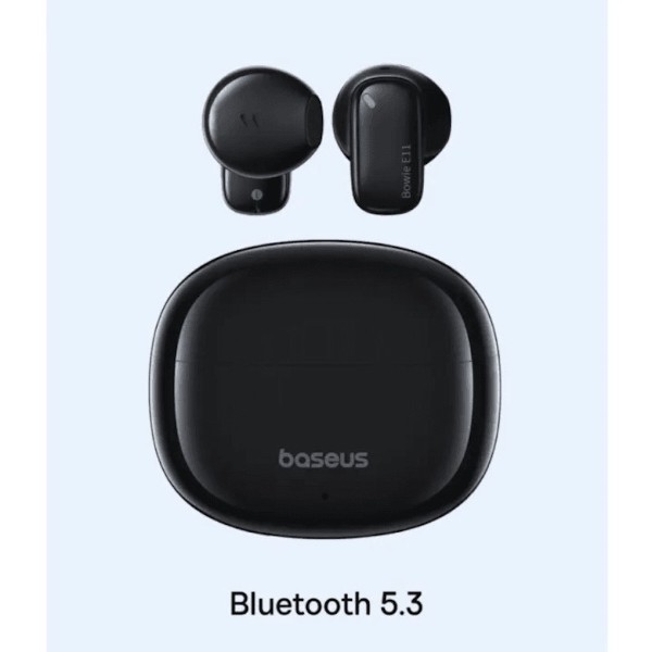 Фото - Наушники вкладыши беспроводные TWS Baseus Bowie E11 True Wireless Earphones Cluster Black (A00053500113-Z1)
