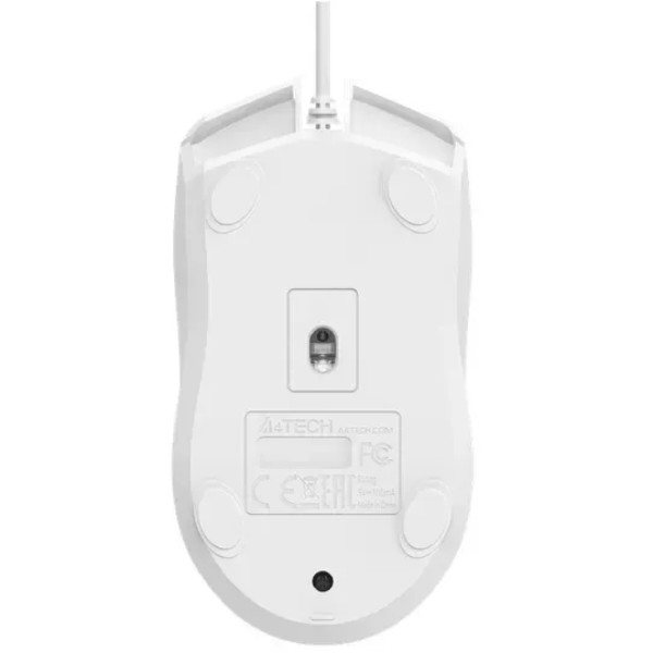 Фото - Мышь проводная A4tech  OP-750S USB (White)