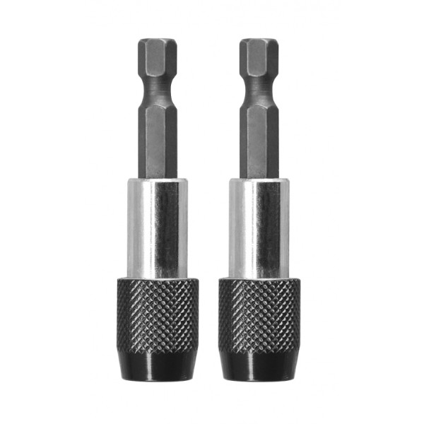 Фото - Держатель для бит INGCO с фиксатором 1/4" х60 мм 2 шт. (ABH20601)