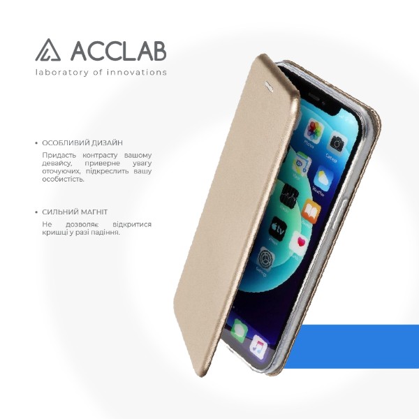 Фото - Чохол для смартфону ACCLAB Elegance for Xiaomi Redmi Note 13 4G Black (1283126606458)