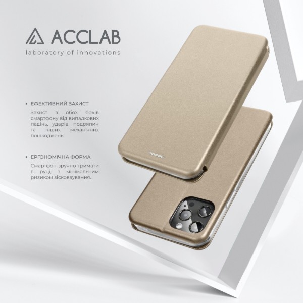 Фото - Чехол для смартфона ACCLAB Elegance for Xiaomi Redmi Note 14S Gold (1283126631801)