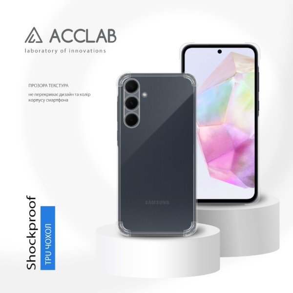 Фото - Чохол для смартфону ACCLAB Shockproof for Samsung Galaxy A35 Light (1283126592287)