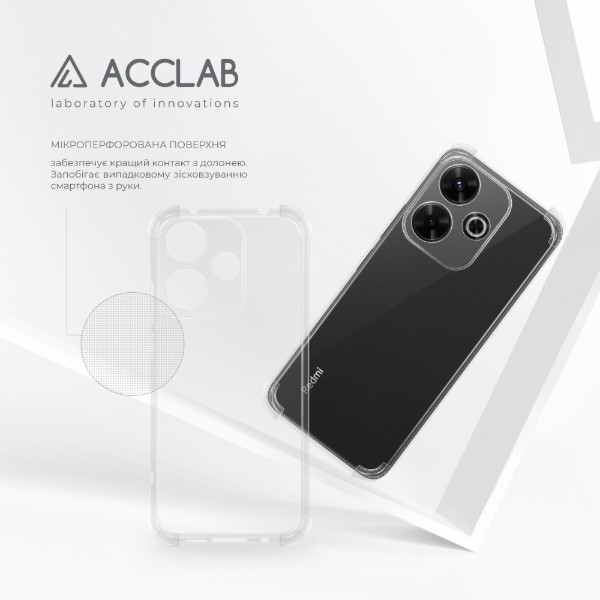 Фото - Чехол для смартфона ACCLAB Shockproof for Xiaomi Redmi 13 4G Light (1283126599194)