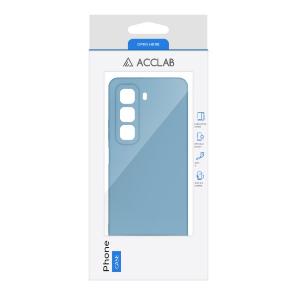 Фото - Чехол для смартфона ACCLAB SoftShell for Infinix Hot 50 4G Light Blue (1283126618468)