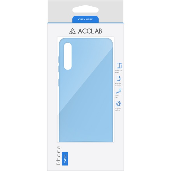 Фото - Чехол для смартфона ACCLAB SoftShell for Samsung Galaxy A50 Blue (1283126567629)