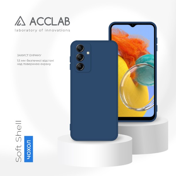 Фото - Чехол для смартфона ACCLAB SoftShell for Samsung Galaxy M14 5G Blue (1283126586958)