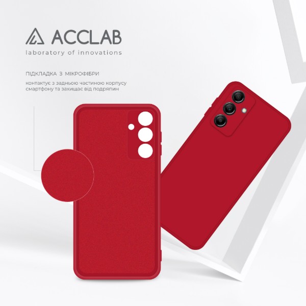 Фото - Чехол для смартфона ACCLAB SoftShell for Samsung Galaxy M14 5G Red (1283126586989)