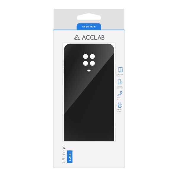 Фото - Чохол для смартфону ACCLAB SoftShell for Xiaomi Redmi Note 9S Black (1283126587467)