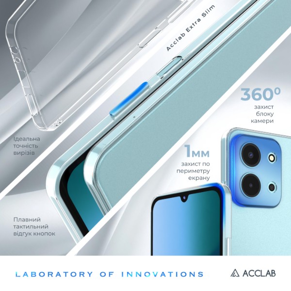 Фото - Чохол для смартфону ACCLAB TPU Extra Slim for Xiaomi Redmi 15C Light (1283126632549)