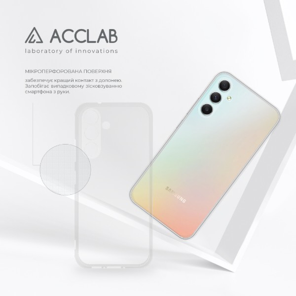 Фото - Чохол для смартфону ACCLAB TPU for Samsung Galaxy A34 5G Light (1283126566486)