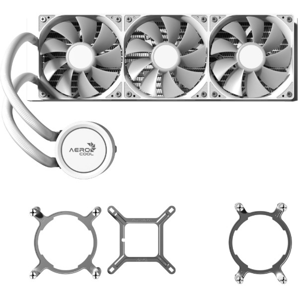 Фото - Водяна система охолодження AEROCOOL Abyss L360R White (ACLA-AB36117.21)