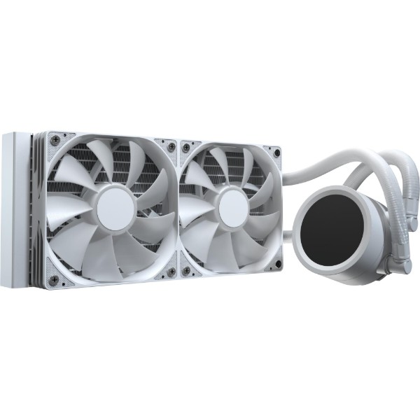 Фото - Водяна система охолодження AEROCOOL Abyss L240R Digi White (ACLA-AD24117.21)