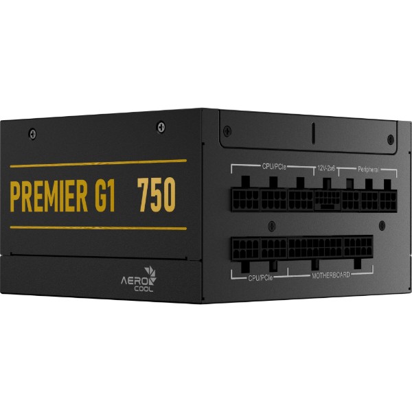 Фото - Блок питания для ПК AEROCOOL Premier G1 750 (ACPG-PR75FEC.71) 750W