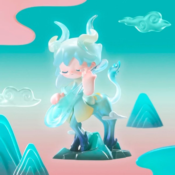 Фото - Ігрова фігурка-сюрприз Pop Mart Azura ​Ethereal Realm Mythical Beasts (AERM-01)