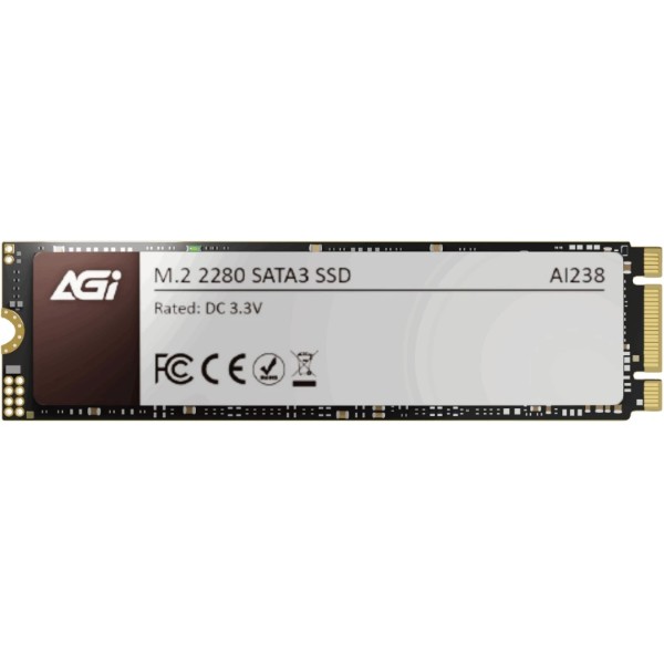 Фото - SSD-накопичувач внутрішній AGI SSD 512Gb AI238 M.2 2280 SATA (AGI512G80AI238)