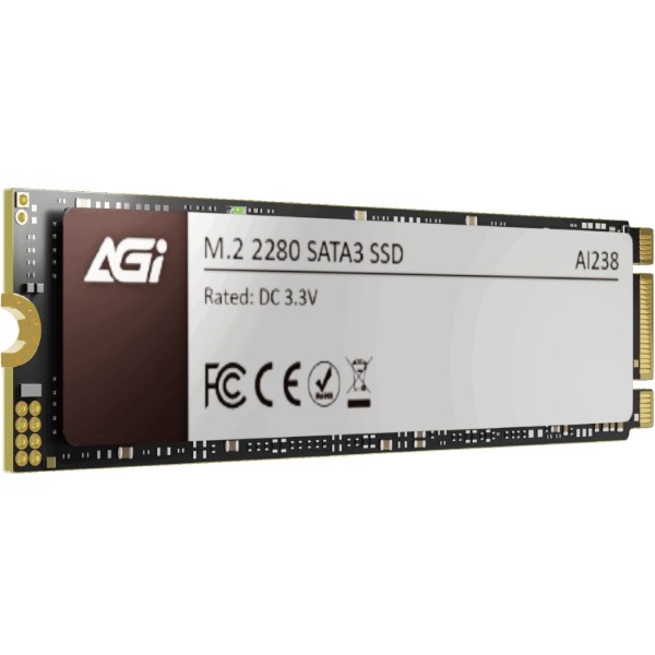 Фото - SSD-накопичувач внутрішній AGI SSD 512Gb AI238 M.2 2280 SATA (AGI512G80AI238)