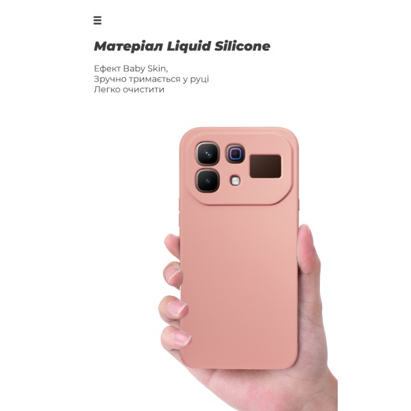 Фото - Чехол для смартфона Armorstandart ICON for Infinix Note 60 Pro 5G Camera cover Pink (ARM91894)