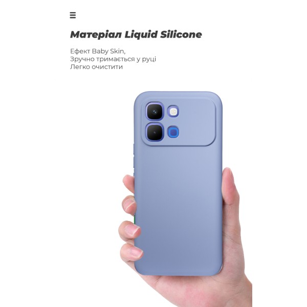Фото - Чехол для смартфона Armorstandart ICON for Infinix Note Edge 5G Camera cover Lavender (ARM91897)