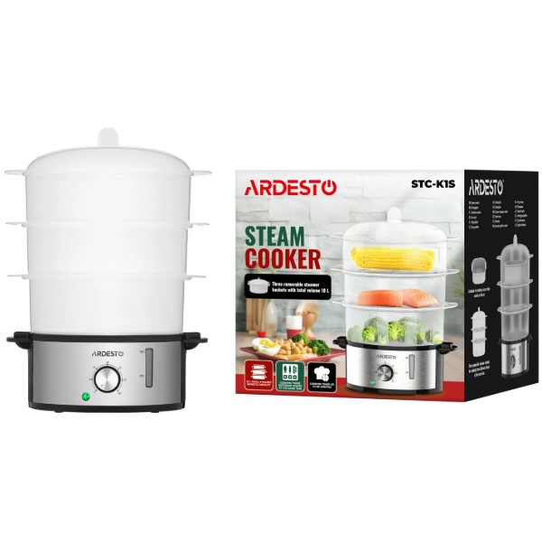 Фото - Пароварка ARDESTO STC-K1S