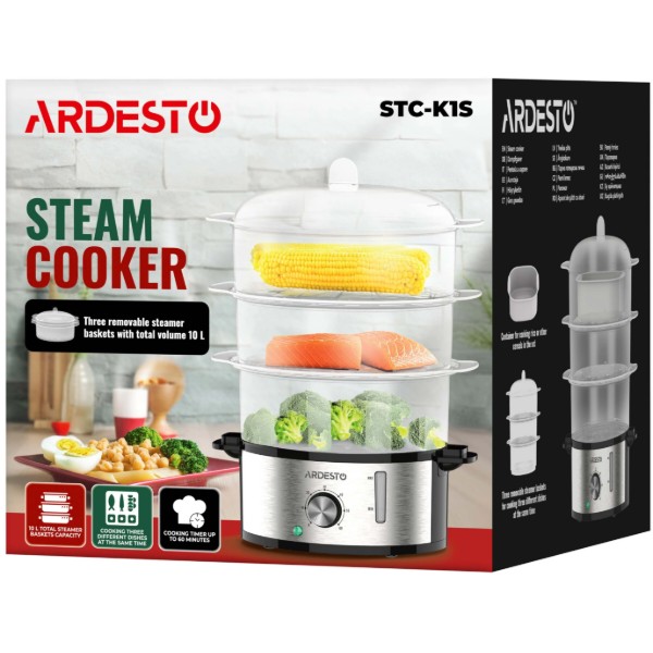 Фото - Пароварка ARDESTO STC-K1S