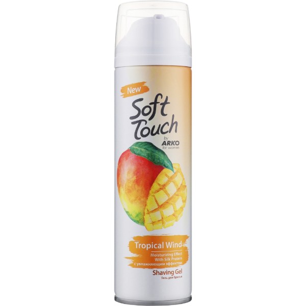 Фото - Гель для бритья ARKO Soft Touch Tropical Wind 200 мл (8690506445164)