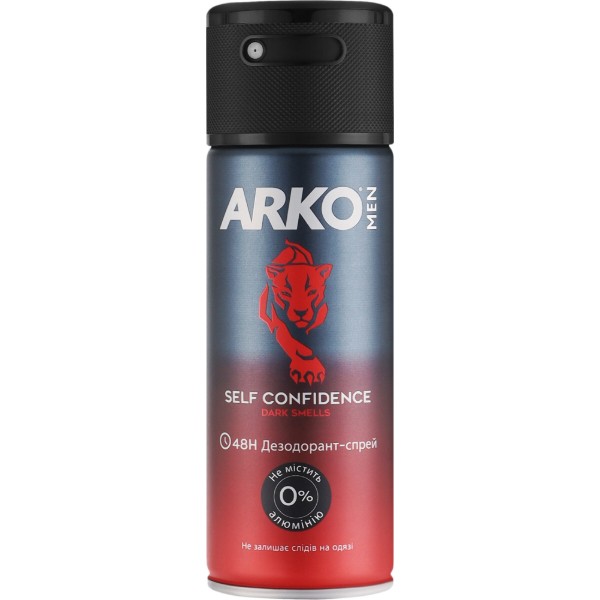 Фото - Дезодорант аэрозольный ARKO Self Confidence 150 мл (8690506549572)