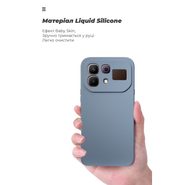 Фото - Чехол для смартфона Armorstandart ICON for Infinix Note 60 Pro 5G Camera cover Winter Blue (ARM91895)