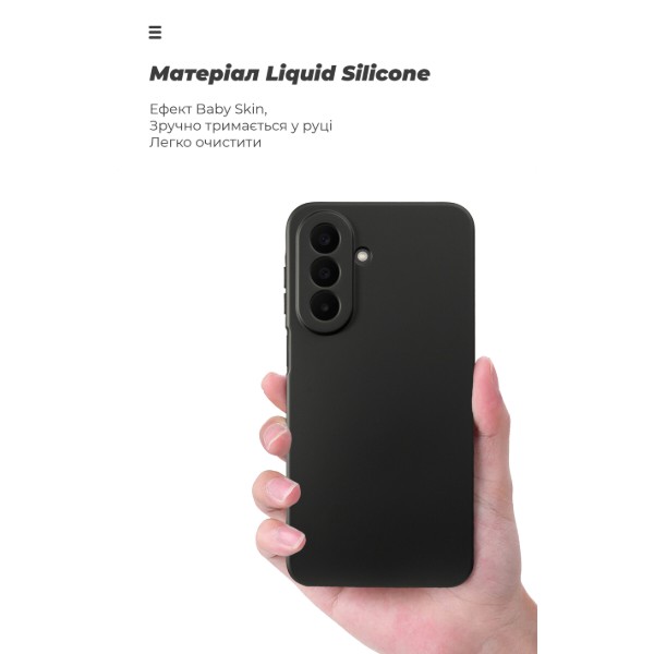 Фото - Чохол для смартфону Armorstandart ICON for Samsung A27 5G Camera cover Black (ARM89702)