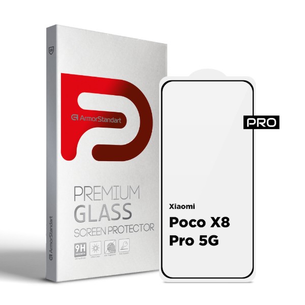 Фото - Защитное стекло для смартфона Armorstandart Pro for Xiaomi Poco X8 Pro 5G (ARM90697)