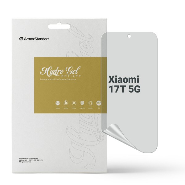 Фото - Защитная пленка для смартфона Armorstandart Anti-spy for Xiaomi 17T 5G (ARM90949)