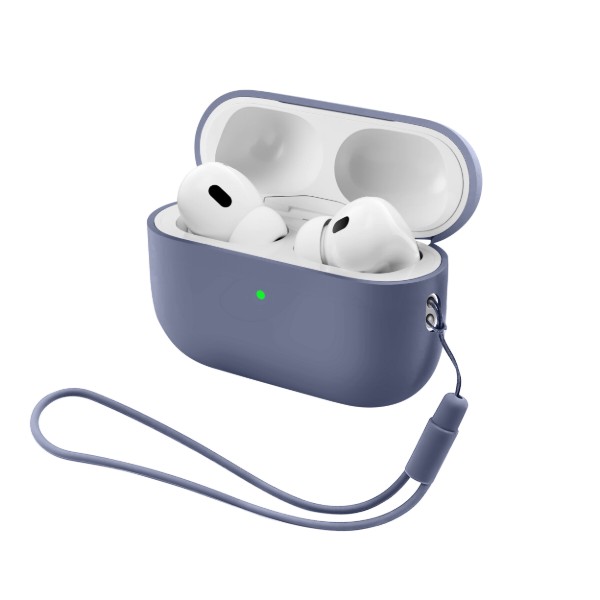 Фото - Чехол для наушников Armorstandart Silicone Case with straps for Apple AirPods Pro 3 Dark Purple (ARM91280)