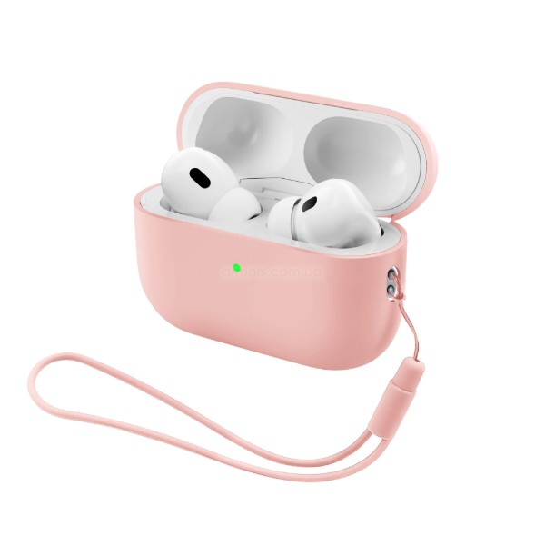 Фото - Чехол для наушников Armorstandart Silicone Case with straps for Apple AirPods Pro 3 Pink (ARM91283)