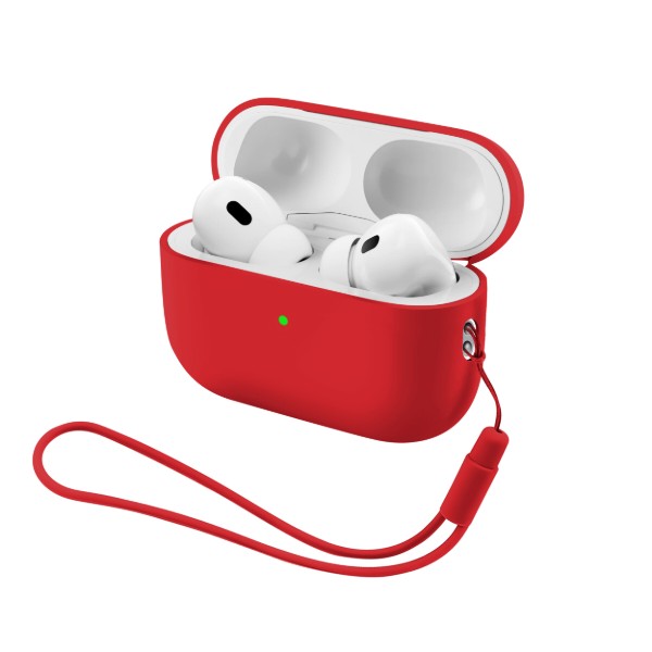Фото - Чехол для наушников Armorstandart Silicone Case with straps for Apple AirPods Pro 3 Red (ARM91285)