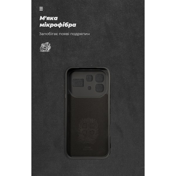 Фото - Чехол для смартфона Armorstandart ICON for Infinix Note 60 5G Camera cover Black (ARM91853)