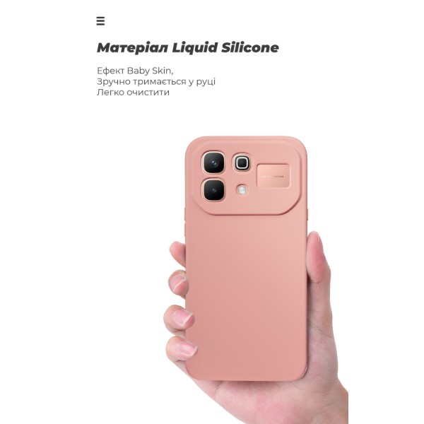 Фото - Чехол для смартфона Armorstandart ICON for Infinix Note 60 5G Camera cover Pink (ARM91892)