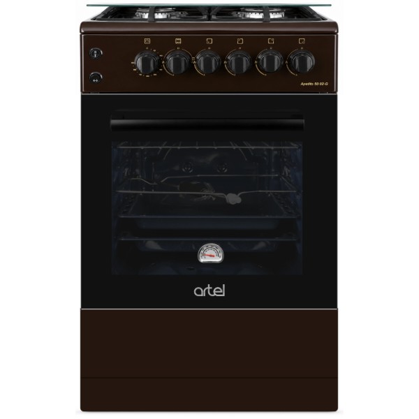 Фото - Плита газова ARTEL APETITO 50 02-G Brown